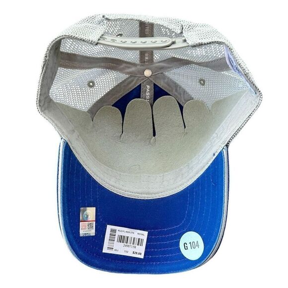 Florida Gators Women's Trucker Snapback Hat Royal/White Top Of The World - Picture 5 of 6